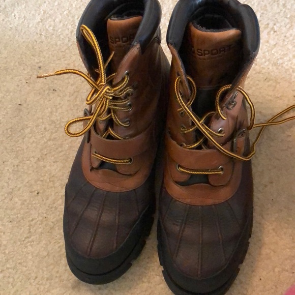 Ralph Lauren Polo Sport men's boots size 11 - Picture 7 of 8